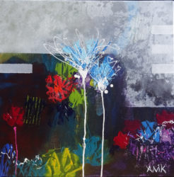 Fleur bleue (30x30)